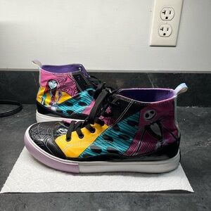 Disney Nightmare Before Christmas High Top Sneakers unisex size 11